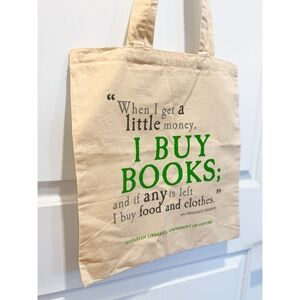 NWOT Oxford University/Bodleian Libraries Literary Tote Bag